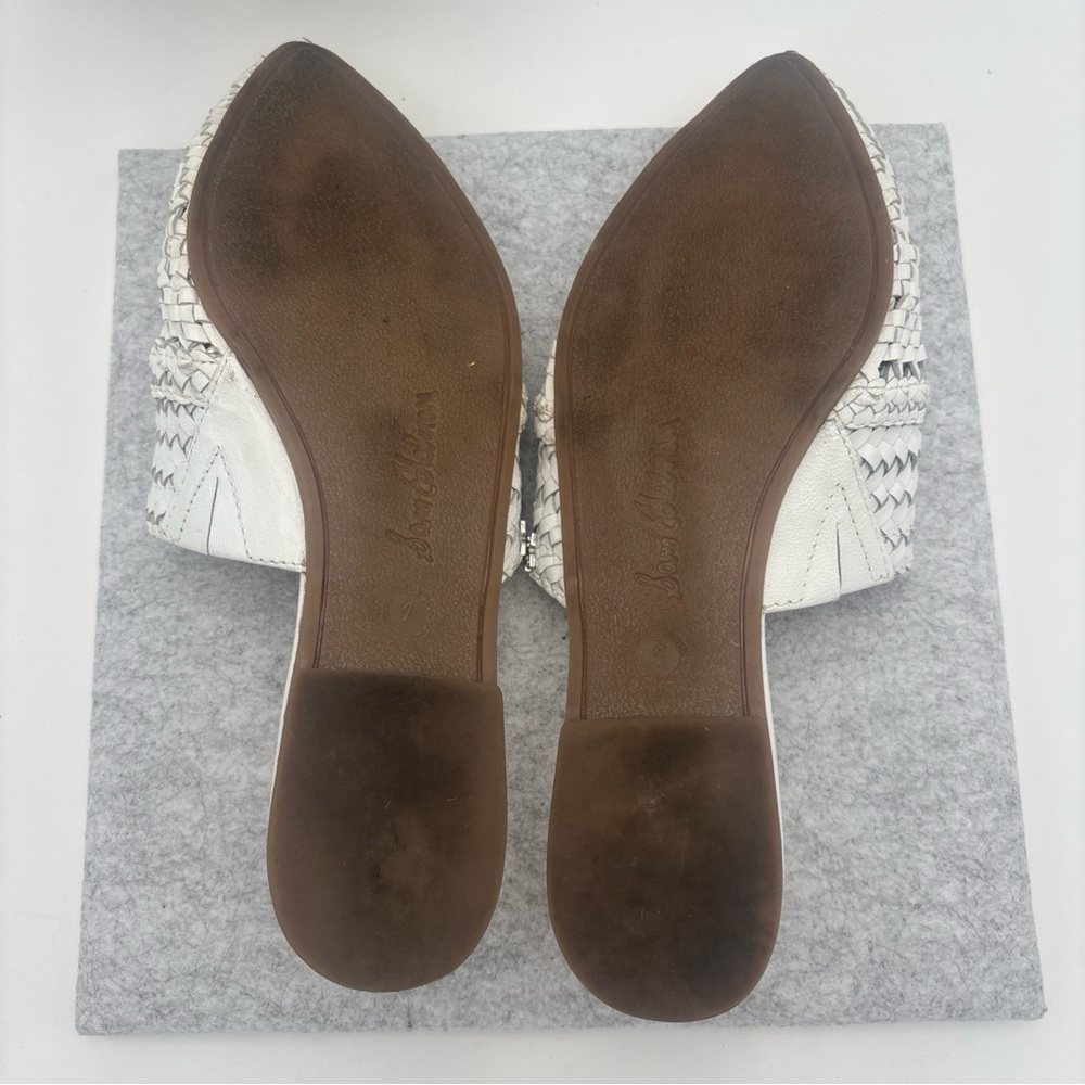 Sam‎ Edelman White Woven Mules - Picture 5 of 8